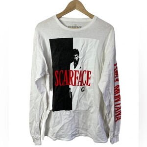 Ripple Junction • Scarface Graphic Long Sleeve Shirt